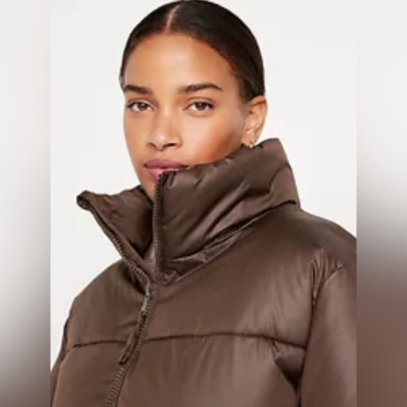 Old Navy Brown Puffer Jacket - Picture 4 of 6